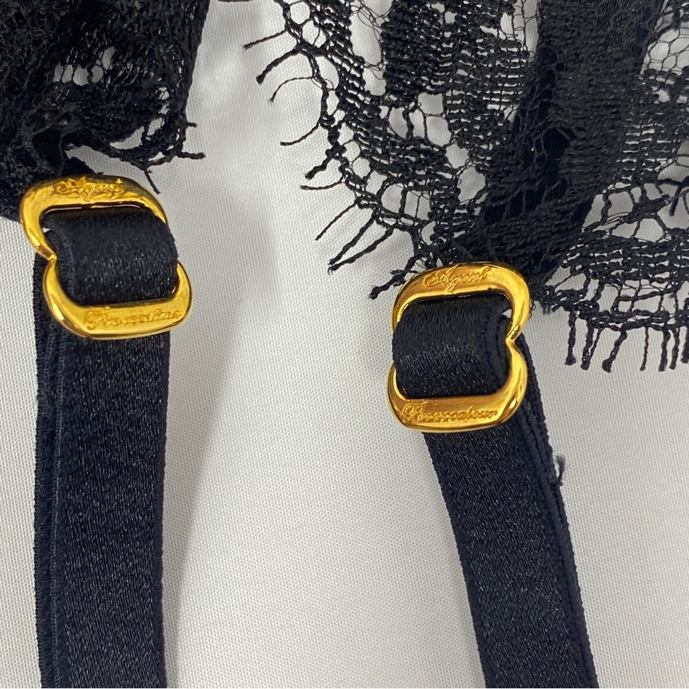 Agent Provocateur Kendall Black Suspender NWT - Picture 10 of 14